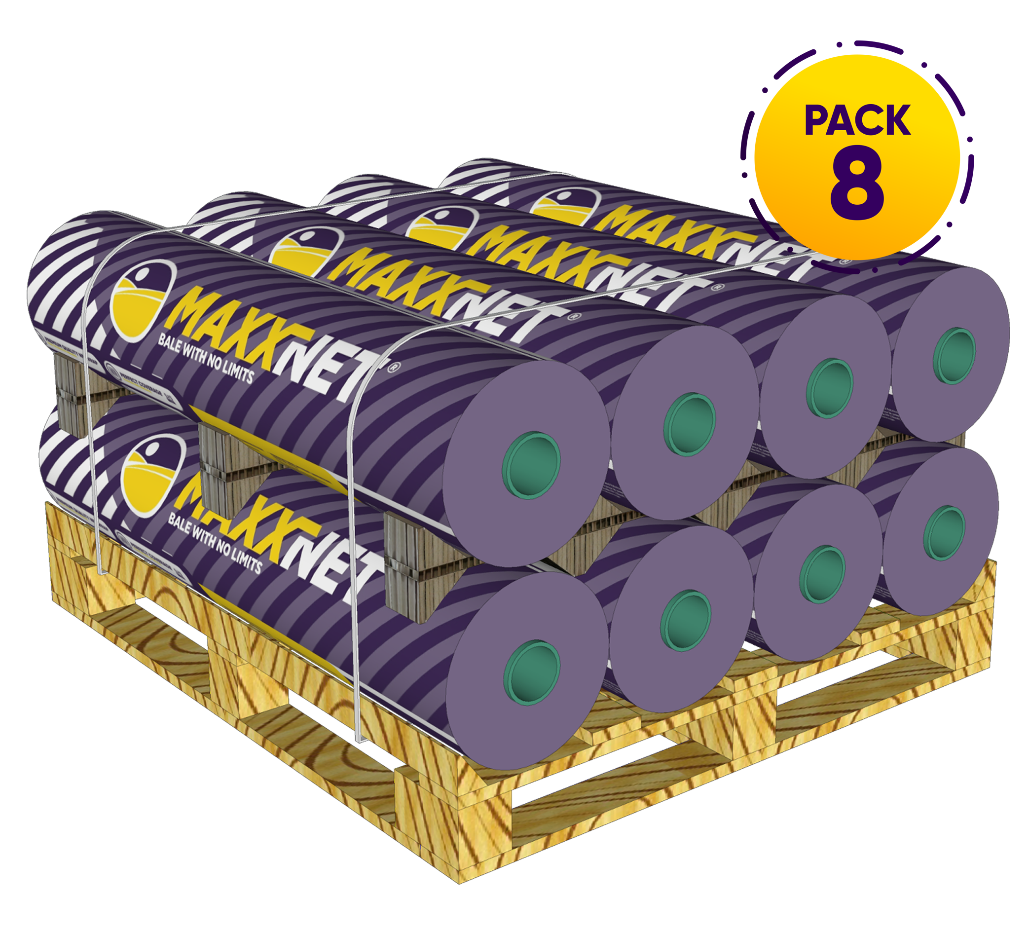 『DENGEN MAX8 HRD-9610』 MaxxNet - Pack 8