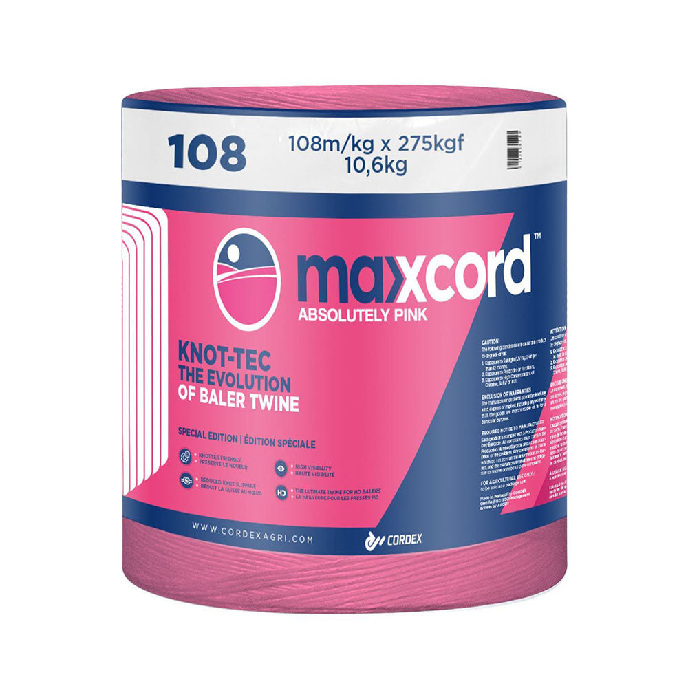 MAXXCORD® 108 Hochleistungs-Pressengarn für HD-Großquaderpressen
