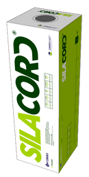 Silacord 750mm x 1500m GREEN / WHITE / Black - 20 Rolls